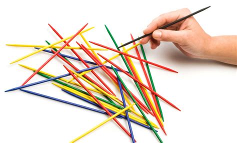 Apr 1, 2018 · These oversized sticks in bright colors are a perfect addition to your next game night. The game includes instructions and 30 colorful, 9 3/4” long wood pick-up sticks in a nostalgic, bright can! For 1 or more players, ages 6 and up. Game Contents: 30 Colorful, 9 3/4″ long wood pick up sticks; Storage Container; Complete Instructions 